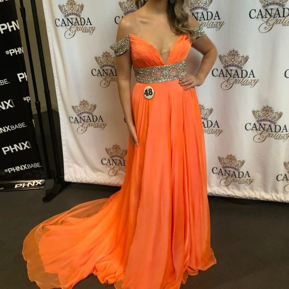 Rachel Allan Pageant Gown - Picture 1 of 2